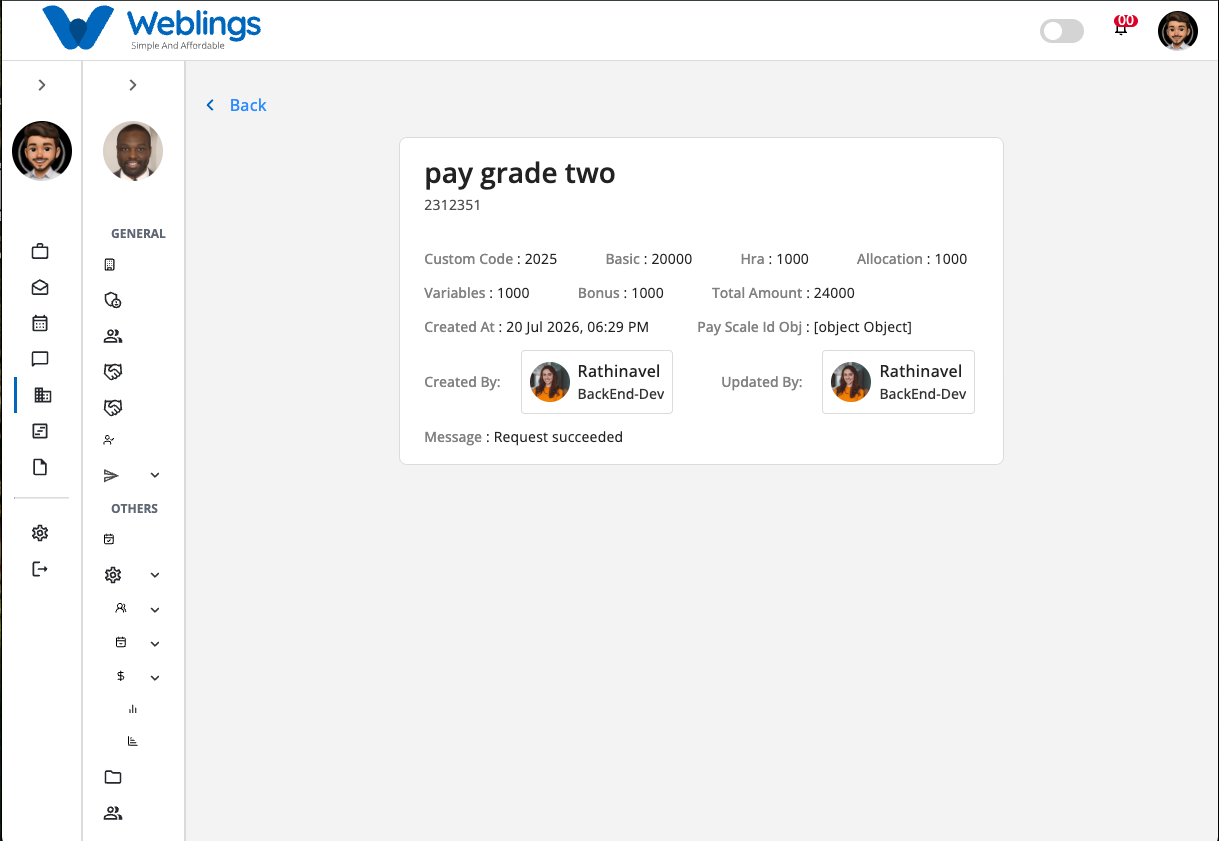 View Pay Grade