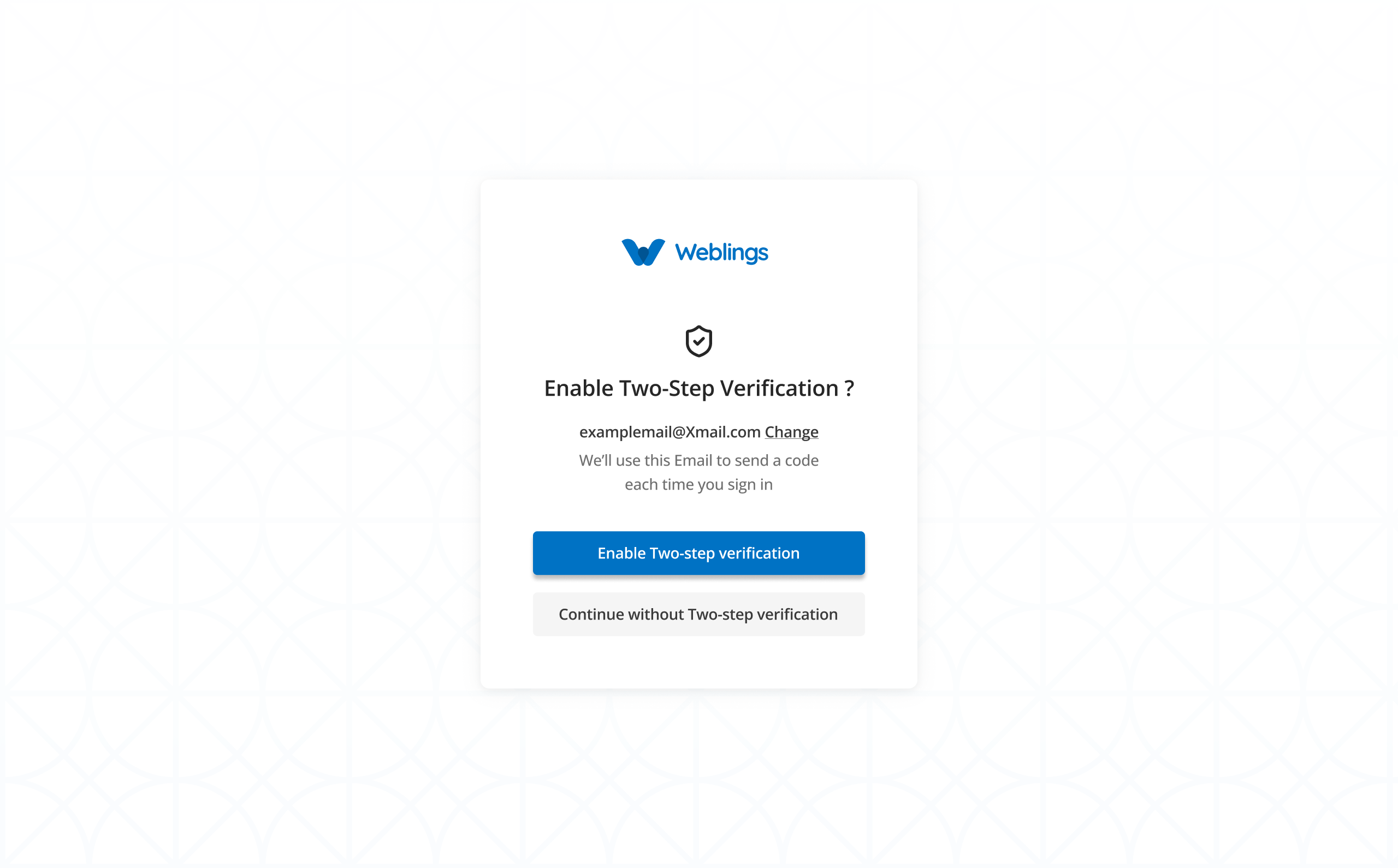 Enable Two-Step Verification