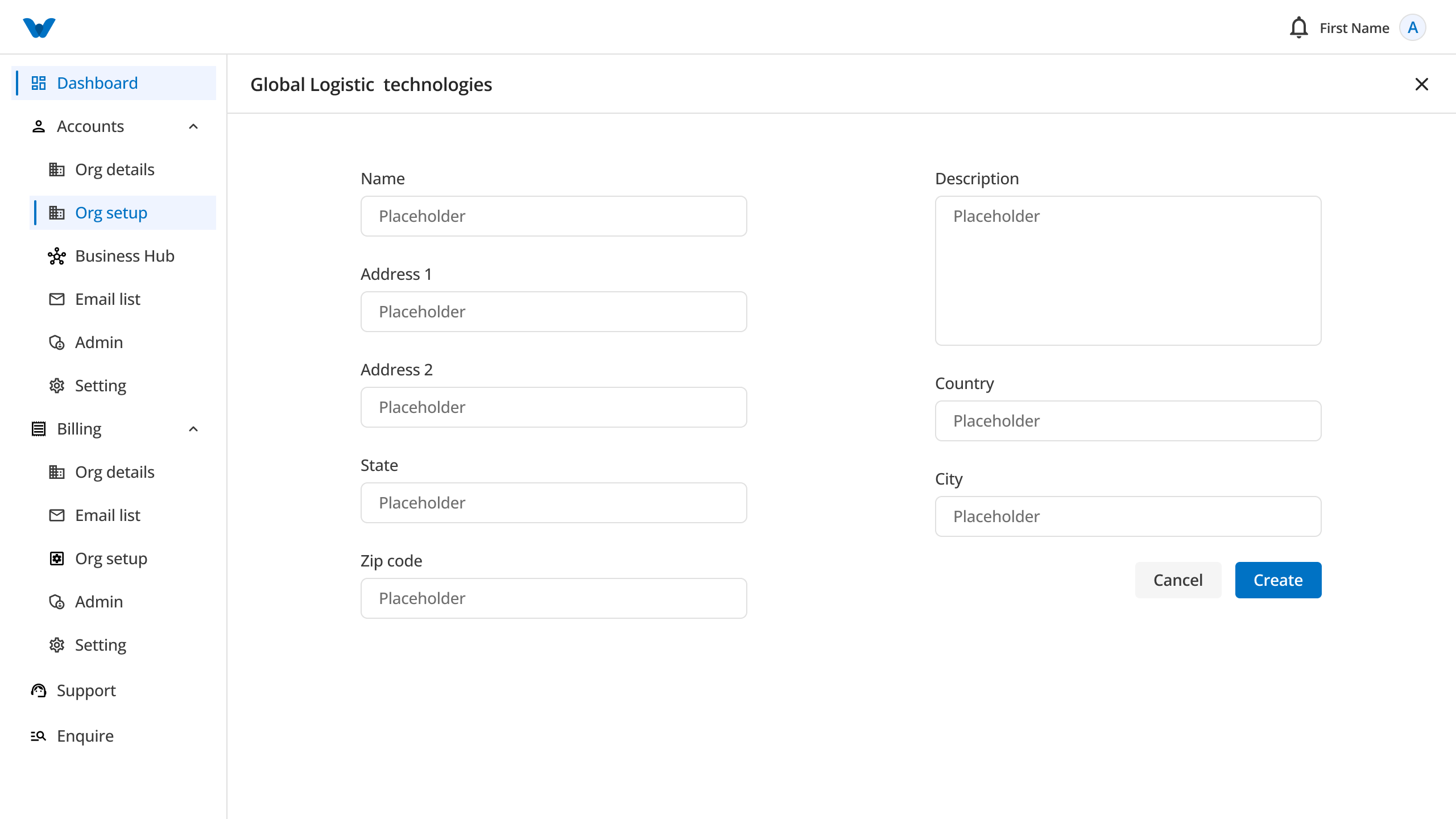 Step 2: Create a Business Location